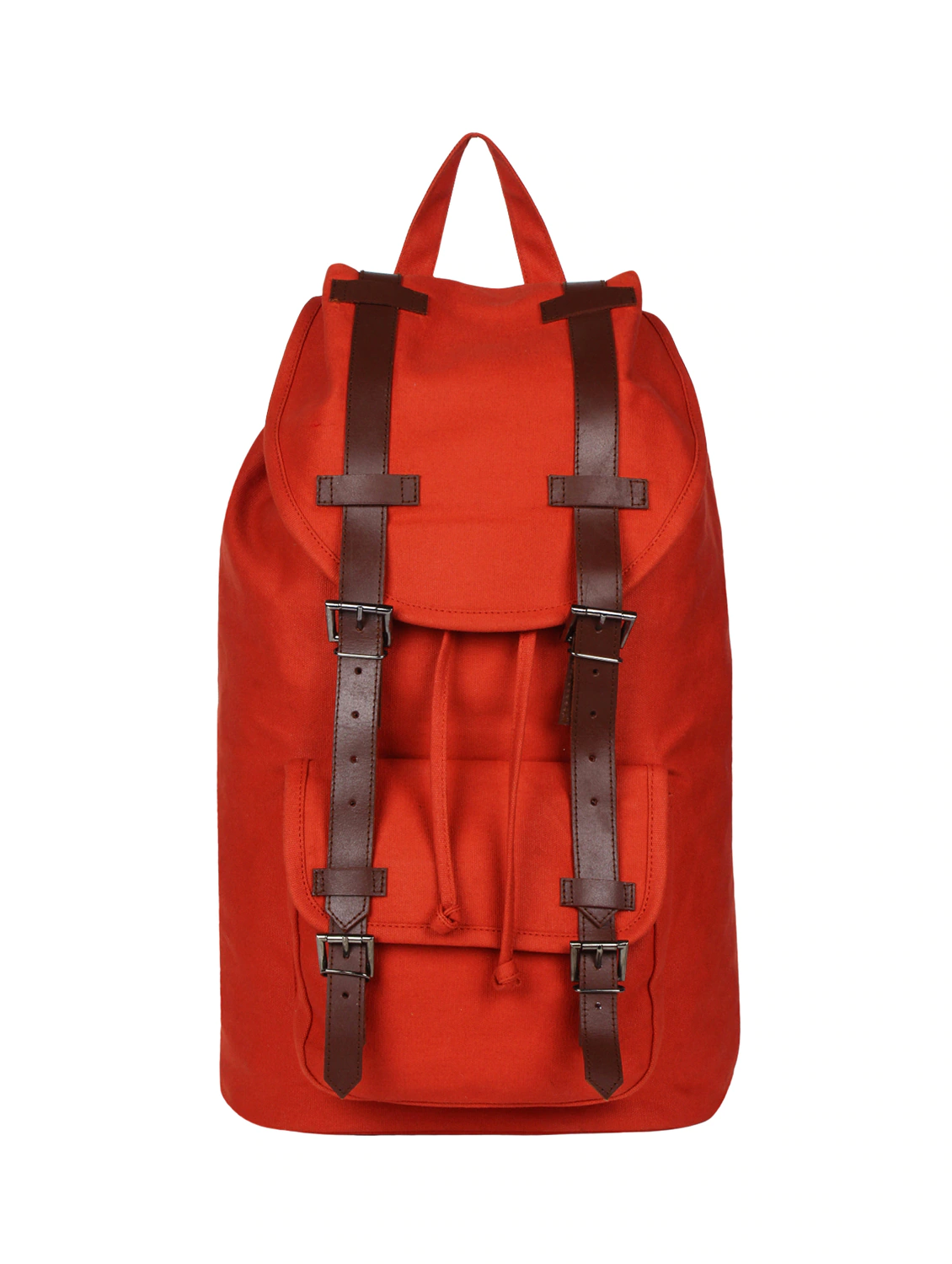Red Canvas Backpack