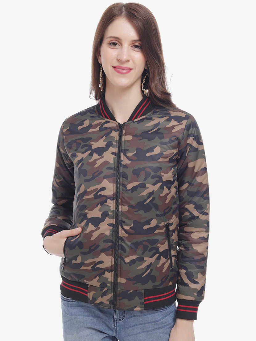 Green Camouflage Jacket