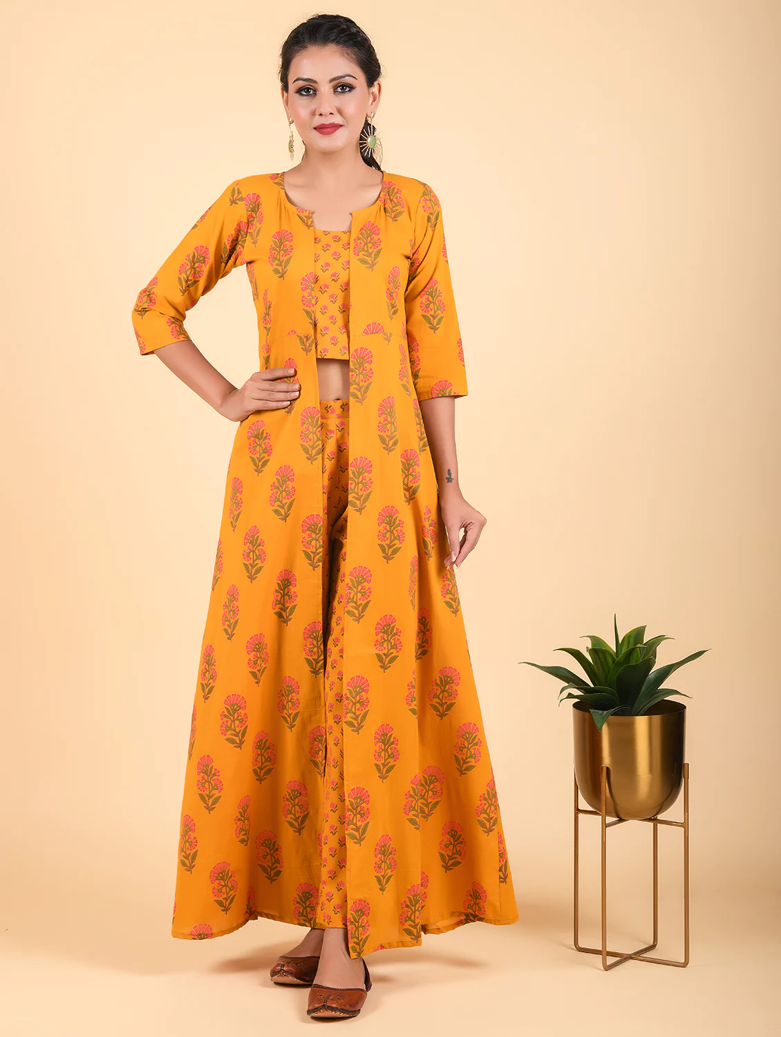 Floral Print Fusion Set